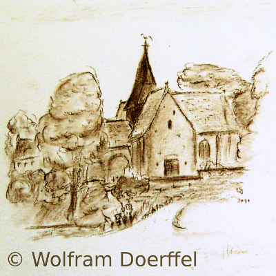 Normannische Dorfkirche