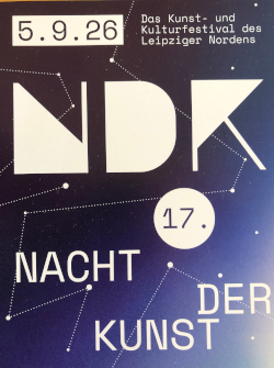 Plakat Nacht der Kunst 2026